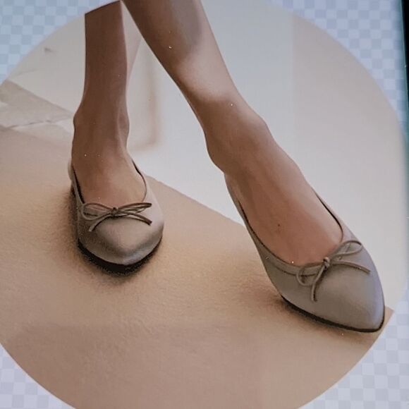 BRAND NEW MERONA POINTED TOE BALLET SUEDE FLATS SHOE - Picture 16 of 16